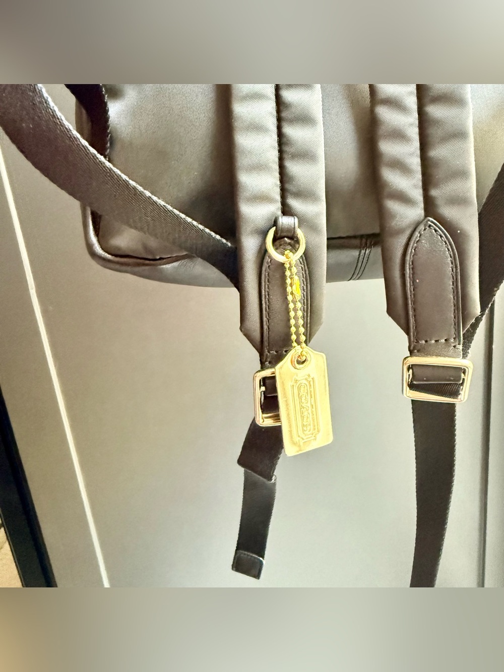 Coach Signature Medium Charlie
Backpack | Khaki/Brown | Customized
Gold Hangtag - Picture 16 of 16